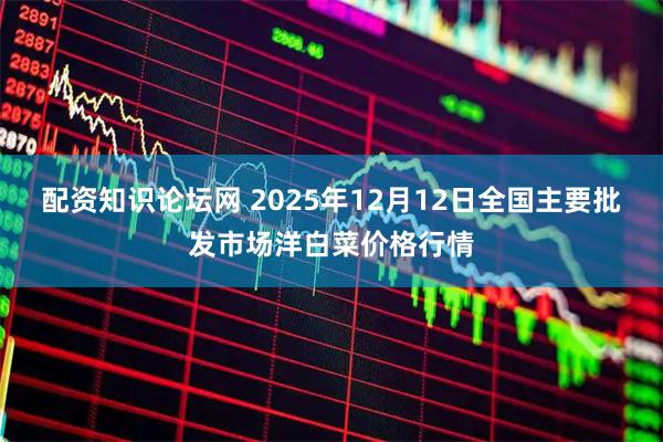配资知识论坛网 2025年12月12日全国主要批发市场洋白菜价格行情